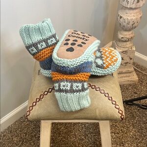 Cozy Knit slippers - Multicolor